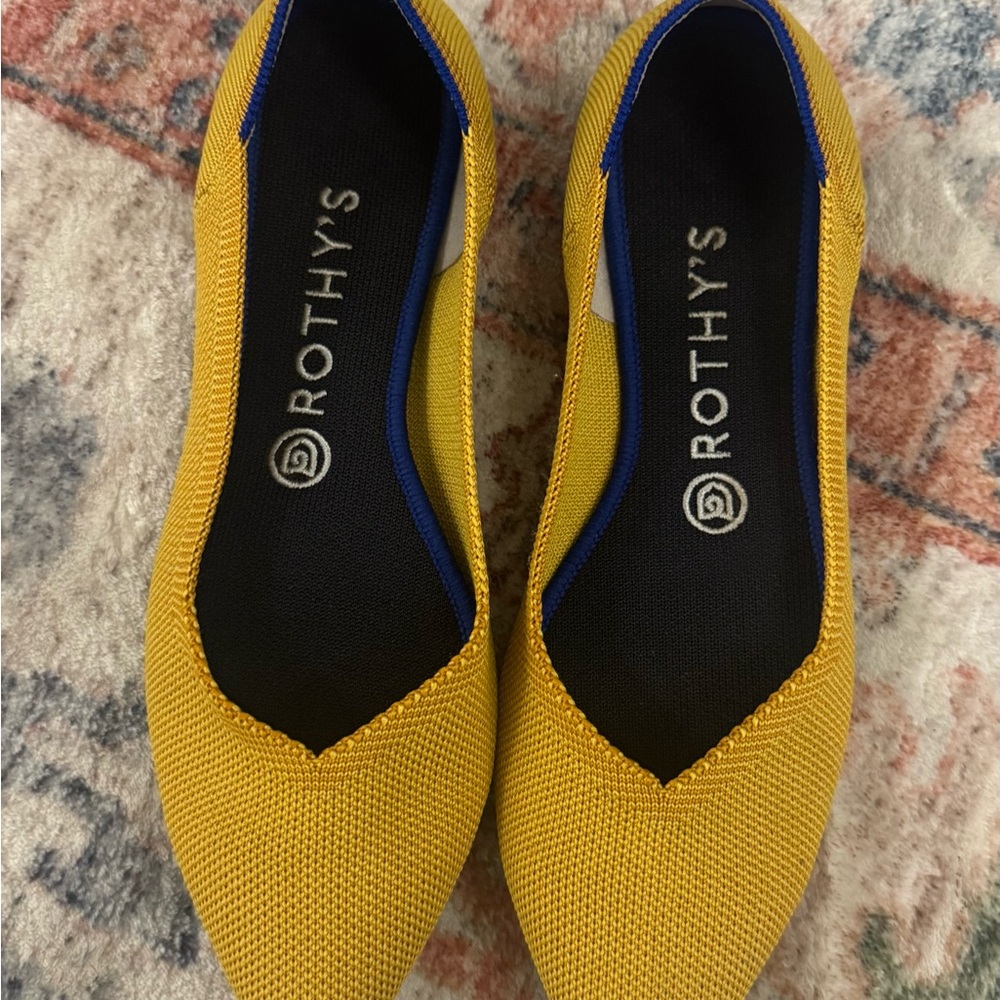 Rothy's Yellow Flats - Picture 4 of 5
